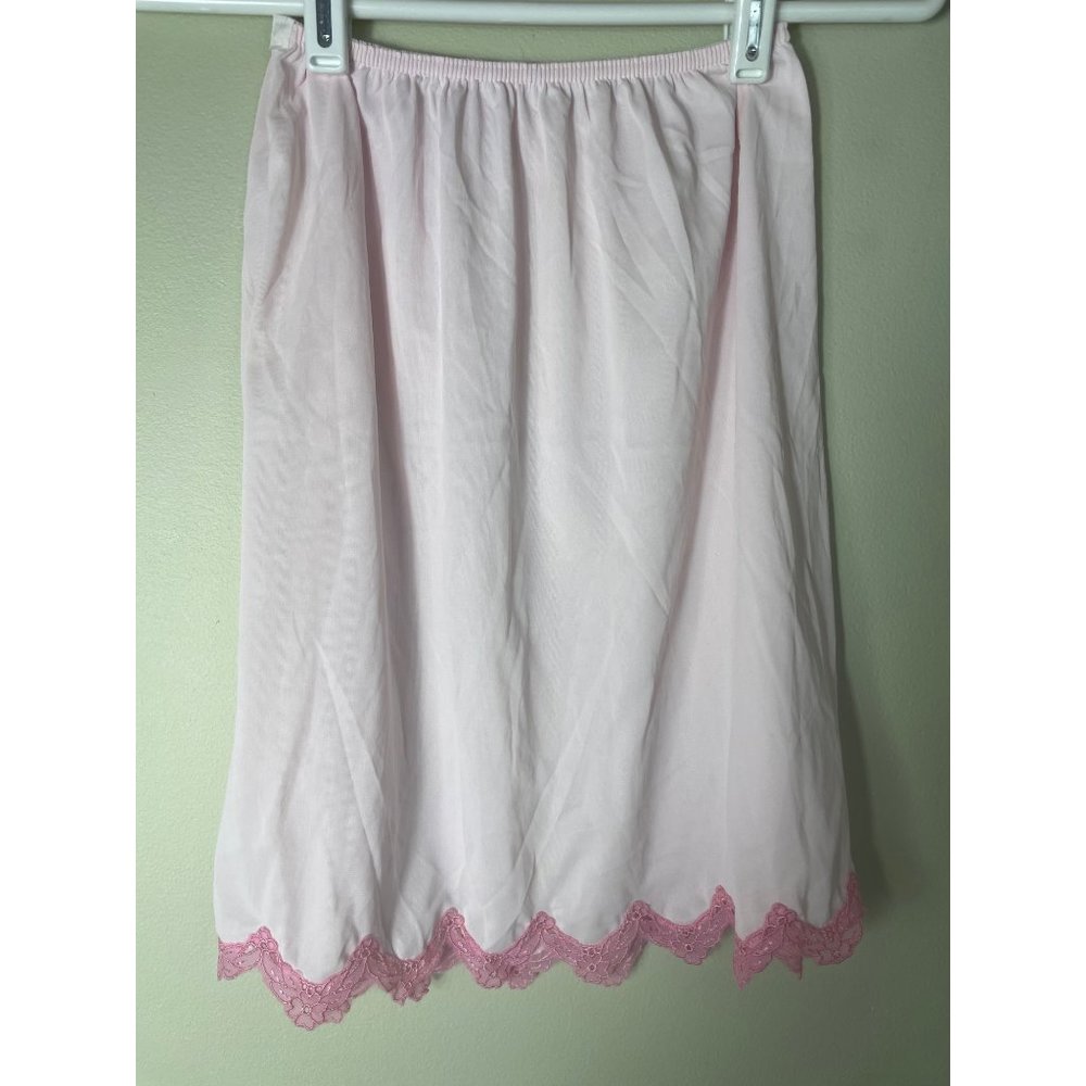 Pink small vintage 60s rayon slip